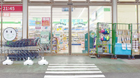 ドラッグセイムス加納薬局の入口