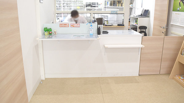 ふくもと調剤薬局の受付/カウンター