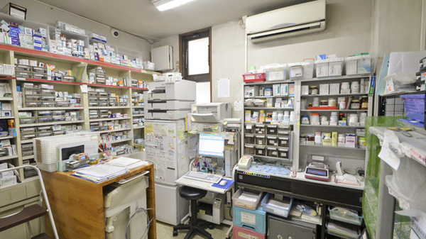 みどり薬局の調剤室