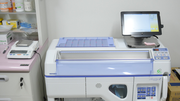 よつば薬局の調剤器具