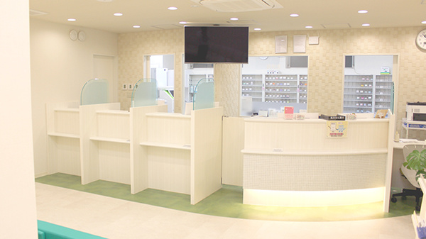 メトロファーマシー　日本橋小伝馬町の受付/カウンター
