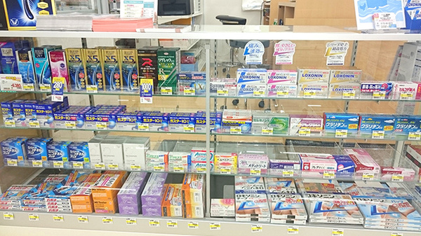 ハッピー調剤薬局弘前城東店の一般医薬品