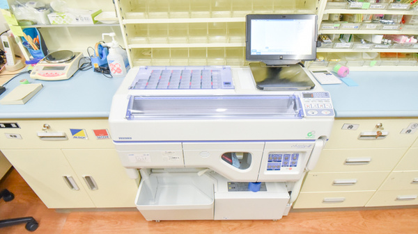 あおば調剤薬局の調剤器具