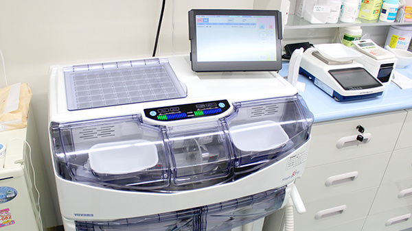 なごみ薬局の調剤器具