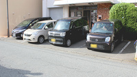 ポプラ薬局の駐車場