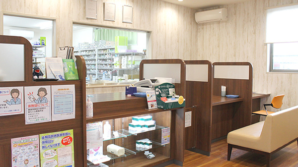 ドリーム薬局　安曇川店の受付/カウンター