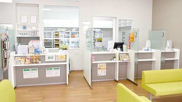 そうごう薬局　印西牧の原店の受付/カウンター