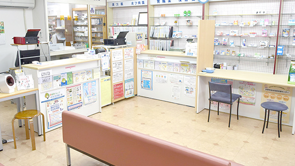 みゆき薬局の受付/カウンター