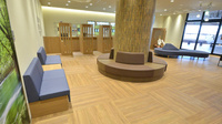プラザ薬局　OASIS Town キセラ川西店の待合スペース