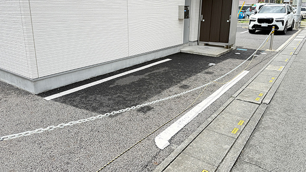 花・花薬局北本店の駐車場