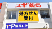 スギ薬局　武蔵野緑町店の看板