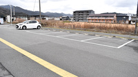 ひやくセンター薬局の駐車場