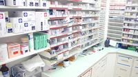 コスモ調剤薬局　菊水店の薬棚