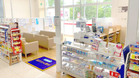 ウエルシア薬局利府青山店の入口