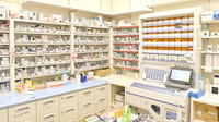 アルファ薬局　上町店の調剤室