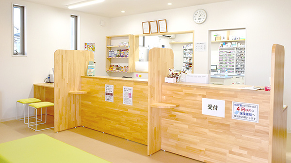やまびこ薬局の受付/カウンター