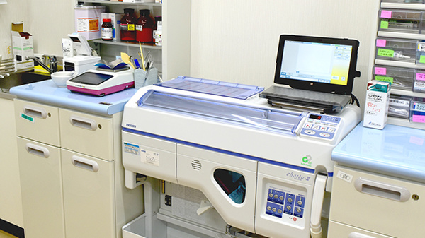 やまびこ薬局の調剤器具