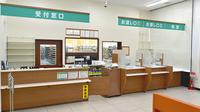 杏林堂薬局　アクロスプラザ厚原店の受付/カウンター