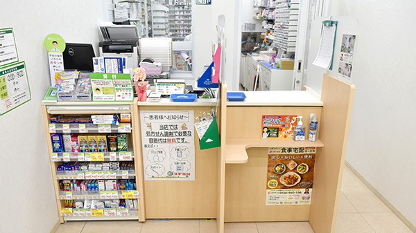 スギ薬局　日本大通り店の受付/カウンター