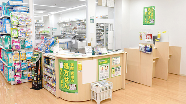 スギ薬局　湘南台店の受付/カウンター