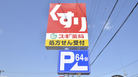 スギ薬局　松阪南店の看板