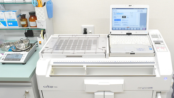 中尾調剤薬局いかるが店の調剤器具