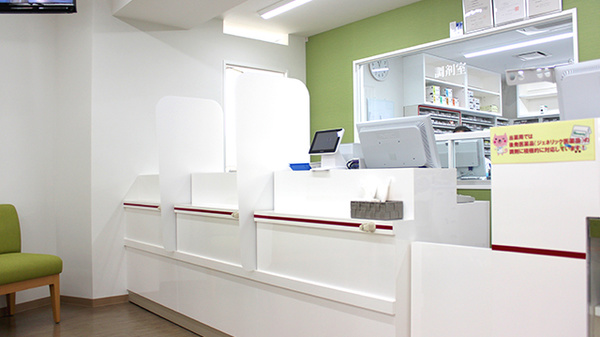 阪神調剤薬局　横浜元町店の受付/カウンター