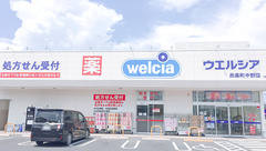 ウエルシア薬局邑楽町中野店の外観
