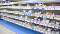 モリ薬局須恵店の薬棚