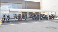 スギ薬局　ジェームス山店の駐輪場
