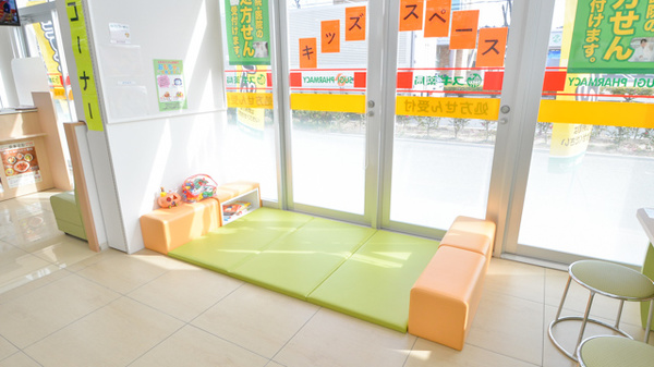 スギ薬局　羽根北店のキッズ用設備