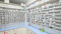 スギ薬局　下地店の薬棚