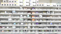 スギ薬局　杉並清水店の薬棚