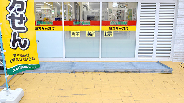 スギ薬局　中野駅北店の駐輪場