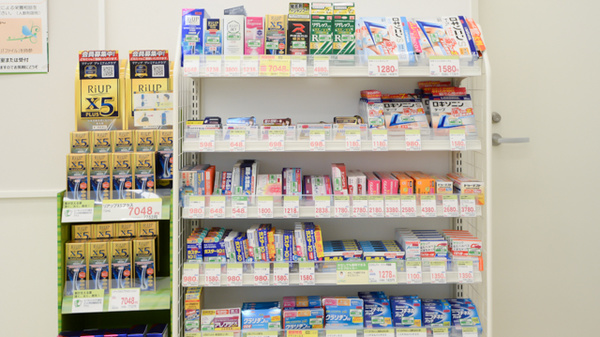 スギ薬局　南加木屋店の一般医薬品