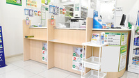 スギ薬局　南台三丁目店の受付/カウンター