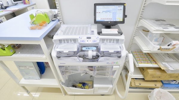 スギ薬局　岐阜城東店の調剤器具