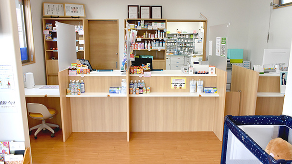メッツ上所薬局の受付/カウンター