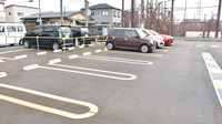 メッツ上所薬局の駐車場