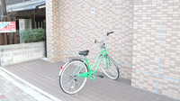 わかくさ薬局　二条店の駐輪場