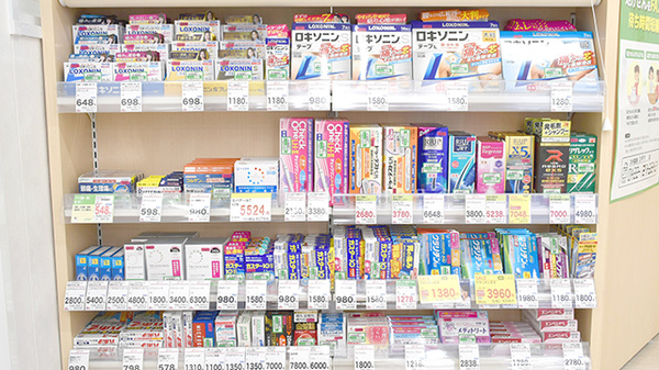 スギ薬局　吉祥寺店の一般医薬品