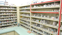 そらいろ調剤薬局　栃木駅前店の薬棚