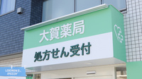 大賀薬局　別府小学校前店の看板