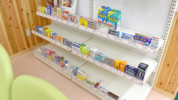 笹賀薬局の一般医薬品