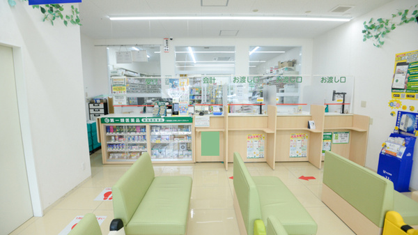 スギ薬局　甲子園口グリーンプレイス店の受付/カウンター