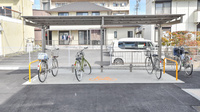 スギ薬局　岐阜正木店の駐輪場