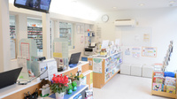 キリン堂薬局　桂病院前店の受付/カウンター