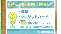 杏林堂薬局　新所原駅南店のクレカ/電子マネー対応