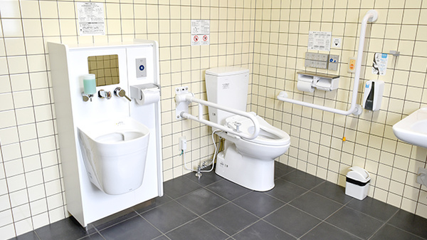 杏林堂薬局　新所原駅南店のお手洗い