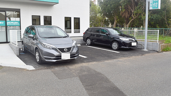 しんわ薬局松戸店の駐車場